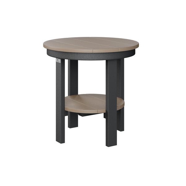 Round End Table Dining Height