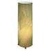 24 inch Cocoa Leaf Cylinder Table Lamp Green