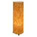 24 Inch Guyabano Leaf Cylinder Table Lamp Orange (507 t o)