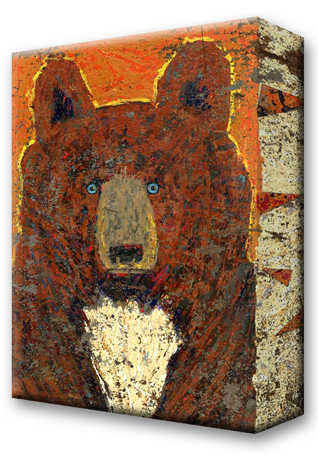 Brown Bear, Scout:  Metal 18x26 Inches