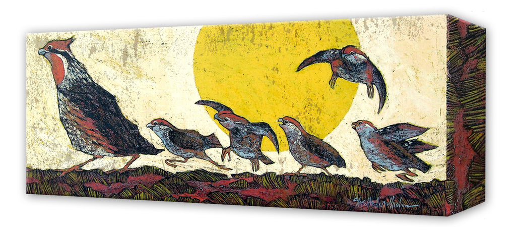 Follow the Leader:  Metal 16.5x42 Inches
