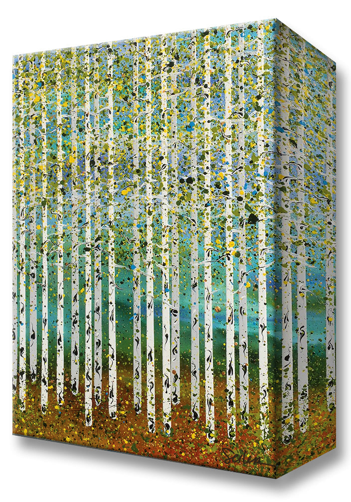 A2BX-SPASP  Spring Aspens (Metal Box Art)